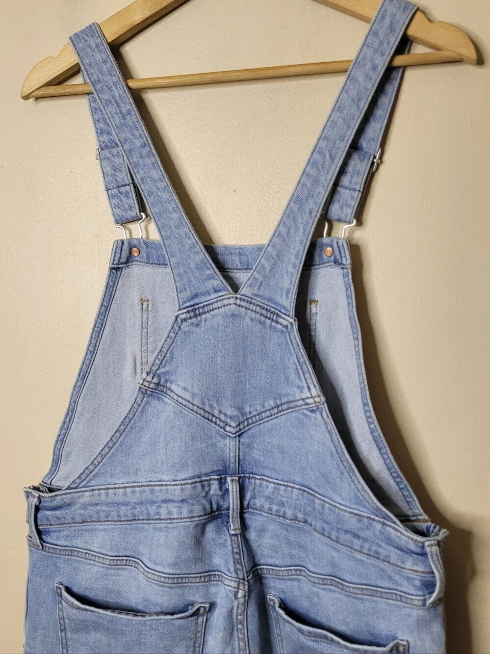 Old Navy O.G. Straight Leg Jean Overalls - Picture 7 of 9